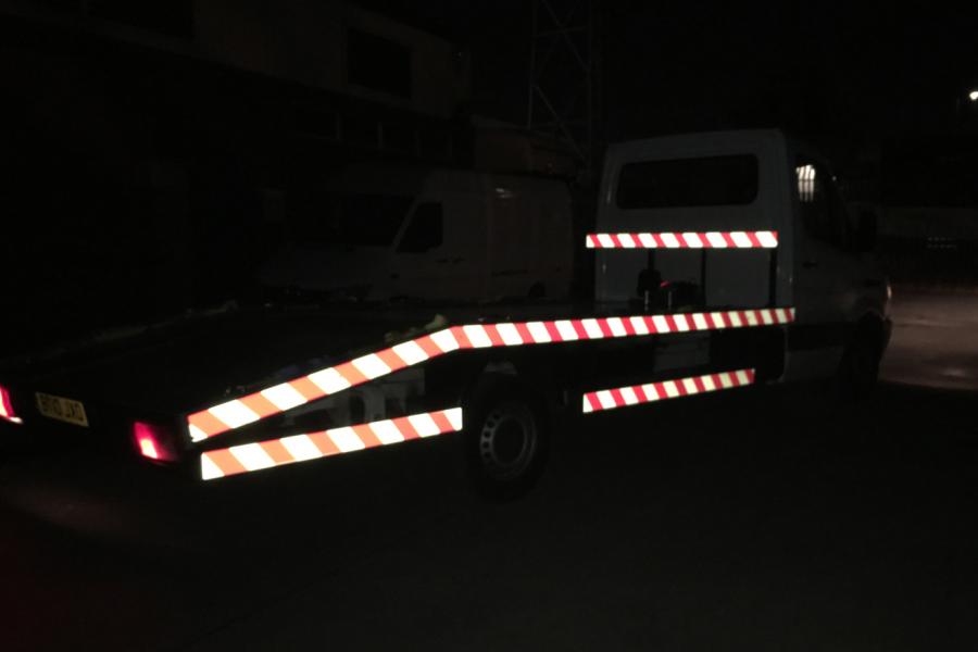 Reflective Side Stickers Night